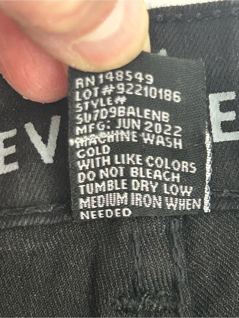 Steve’s Jeans Black Skinny Jeans for Women - Stretch Slim Fit Size 14 - Picture 11 of 13